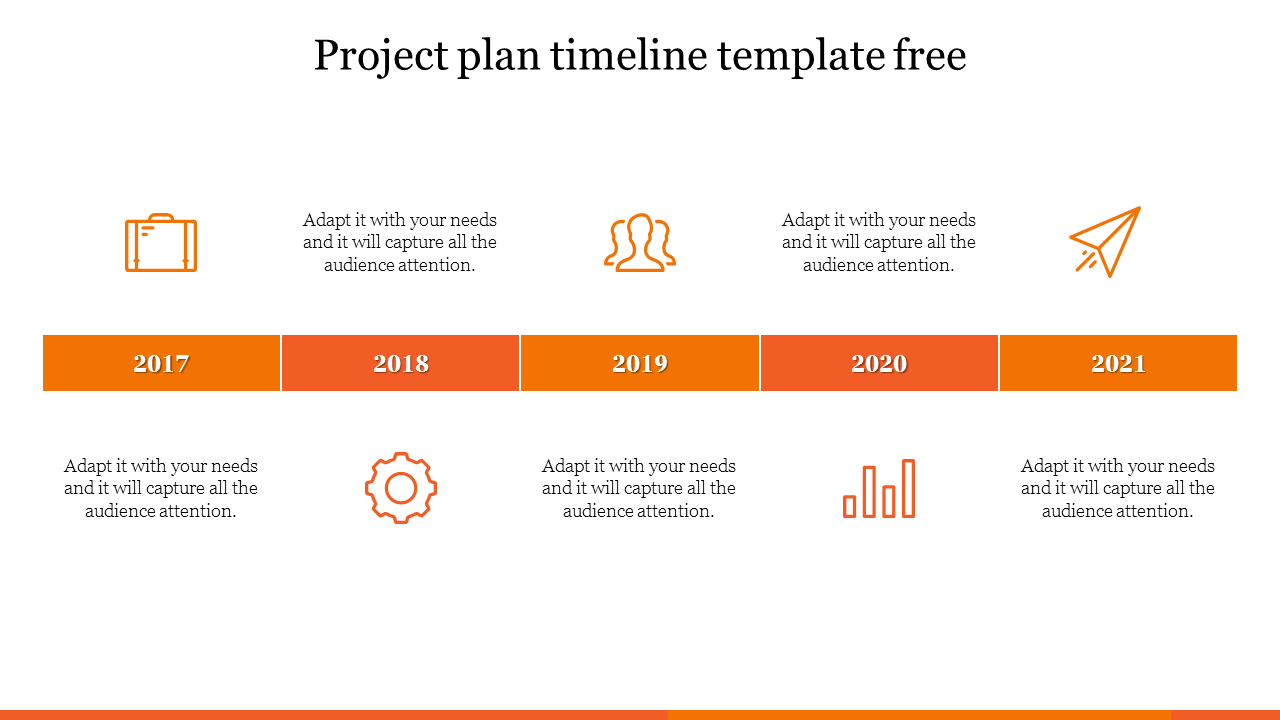 Free - Creative Project Plan Timeline Template Free